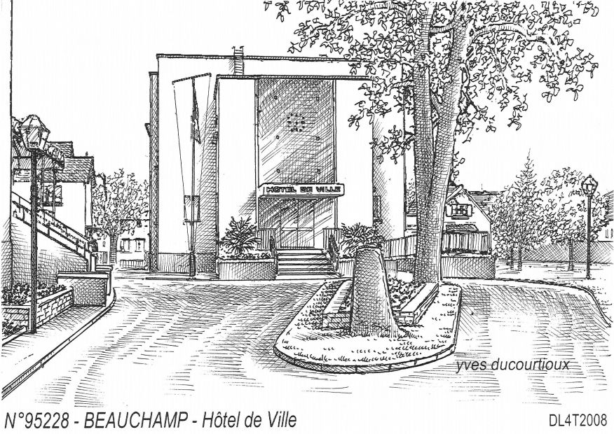 N 95228 - BEAUCHAMP - h�tel de ville