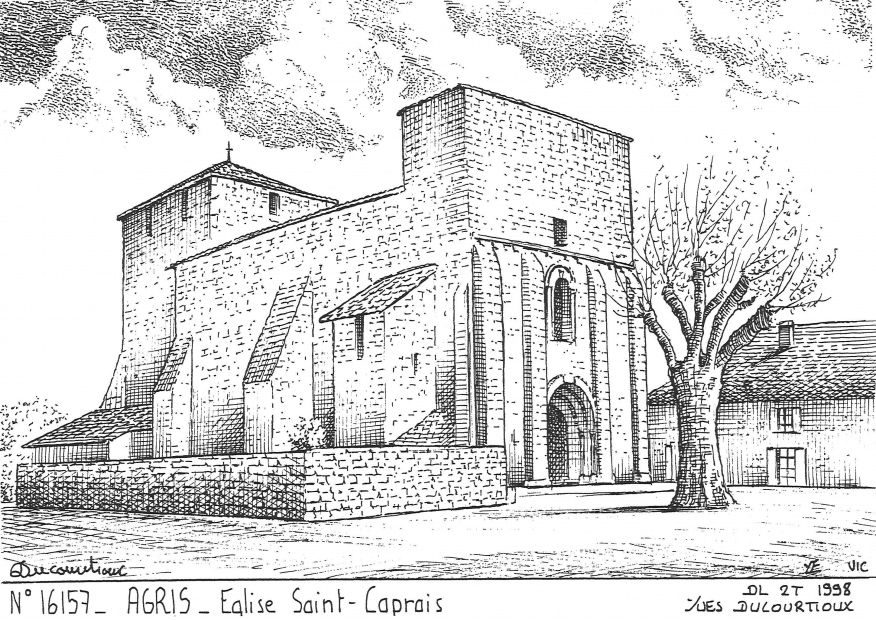 N 16157 - AGRIS - glise st caprais