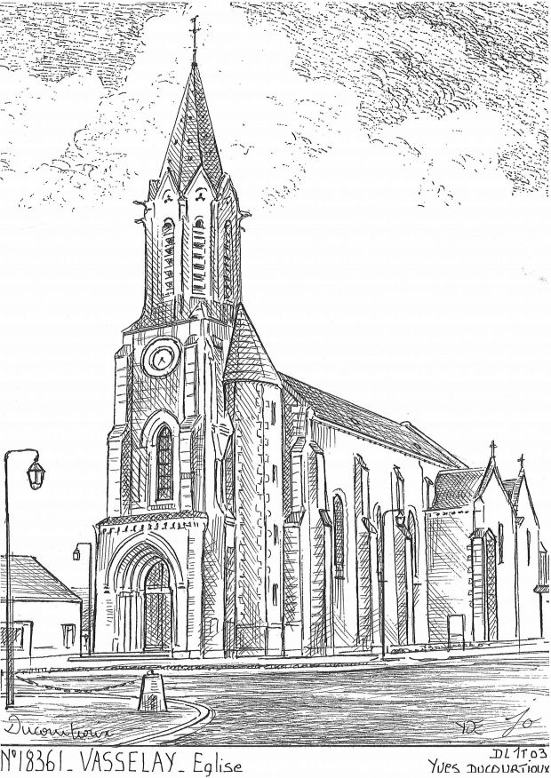 N 18361 - VASSELAY - église