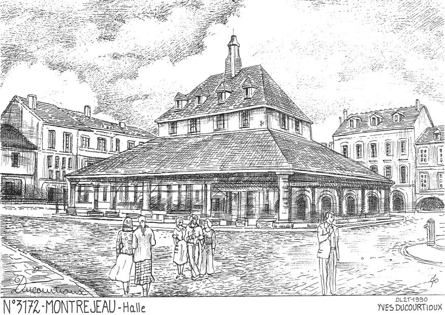 N 31072 - MONTREJEAU - halle