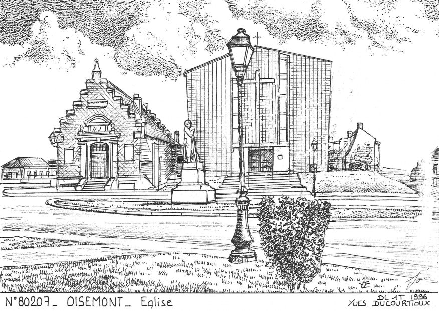 N 80207 - OISEMONT - église
