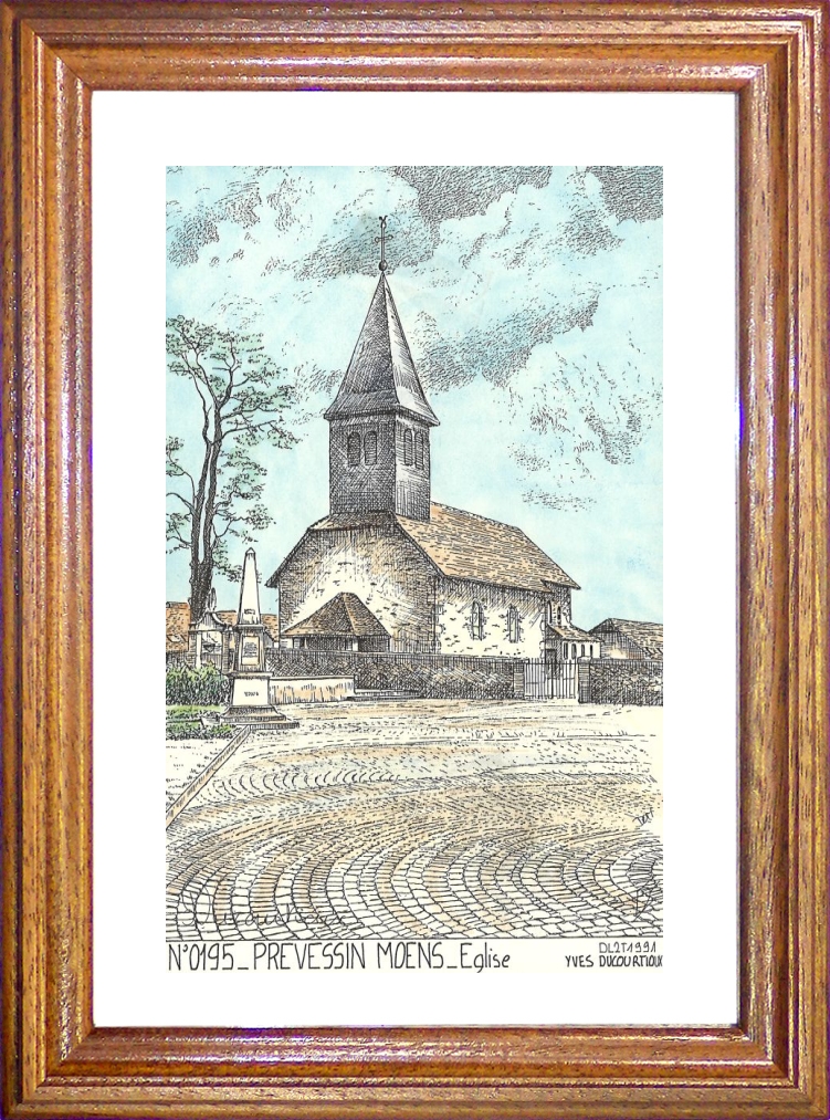 N 01095 - PREVESSIN MOENS - glise