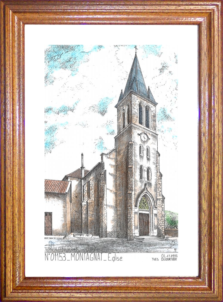 N 01153 - MONTAGNAT - glise