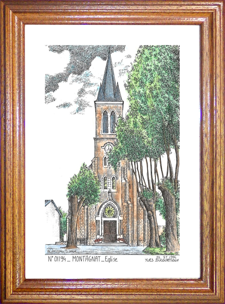 N 01194 - MONTAGNAT - glise