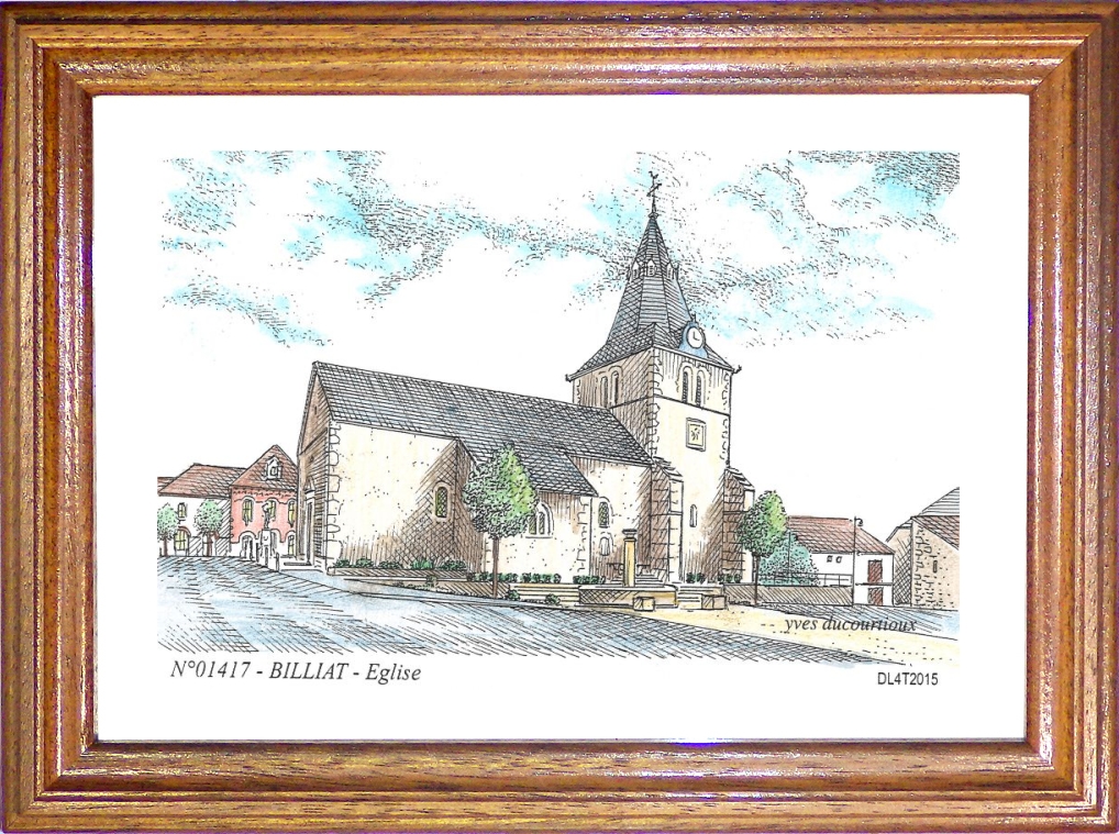 N 01417 - BILLIAT - glise