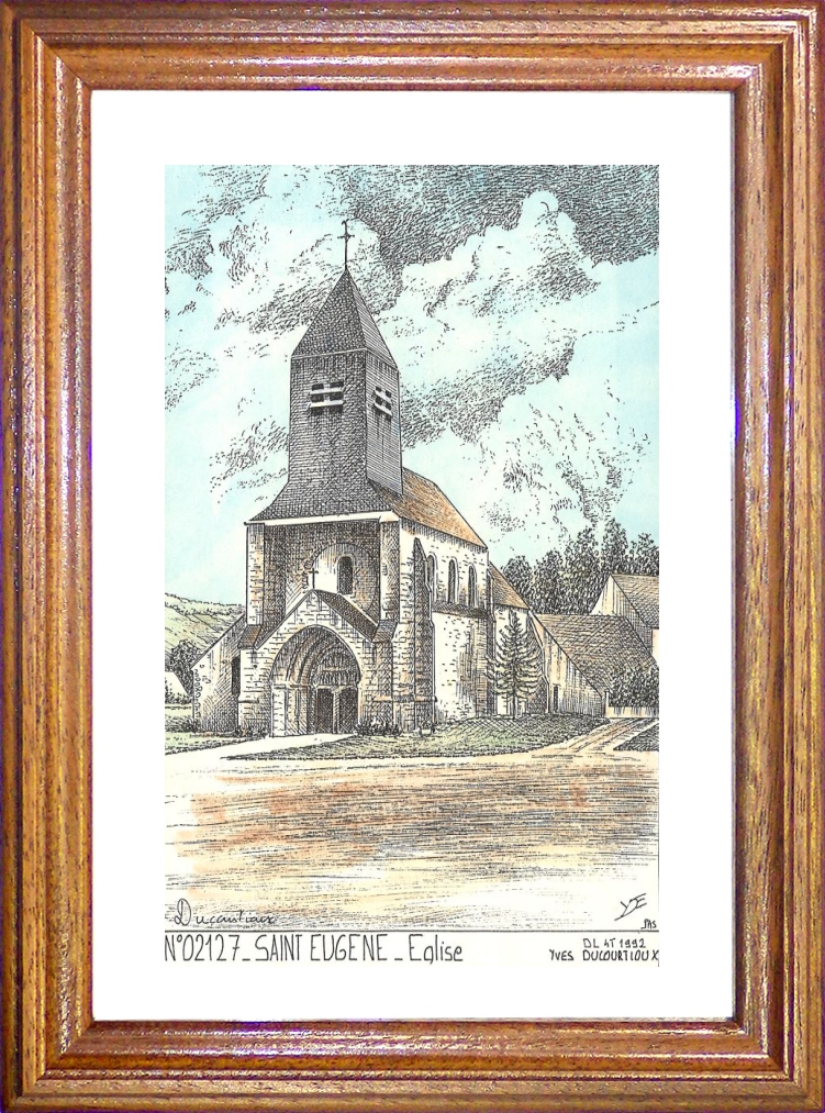 N 02127 - ST EUGENE - glise