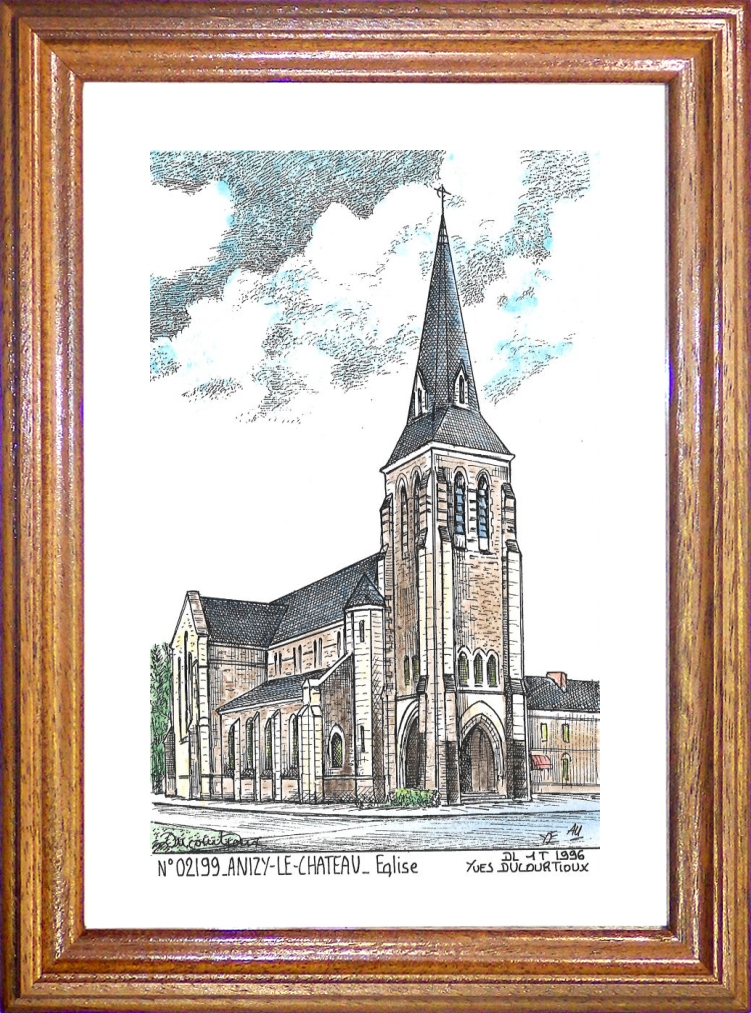 N 02199 - ANIZY LE CHATEAU - glise