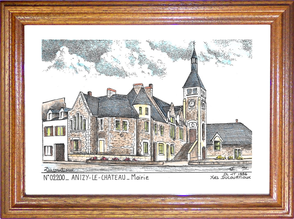 N 02200 - ANIZY LE CHATEAU - mairie