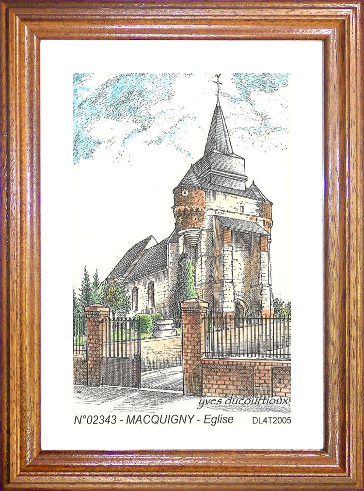 N 02343 - MACQUIGNY - glise