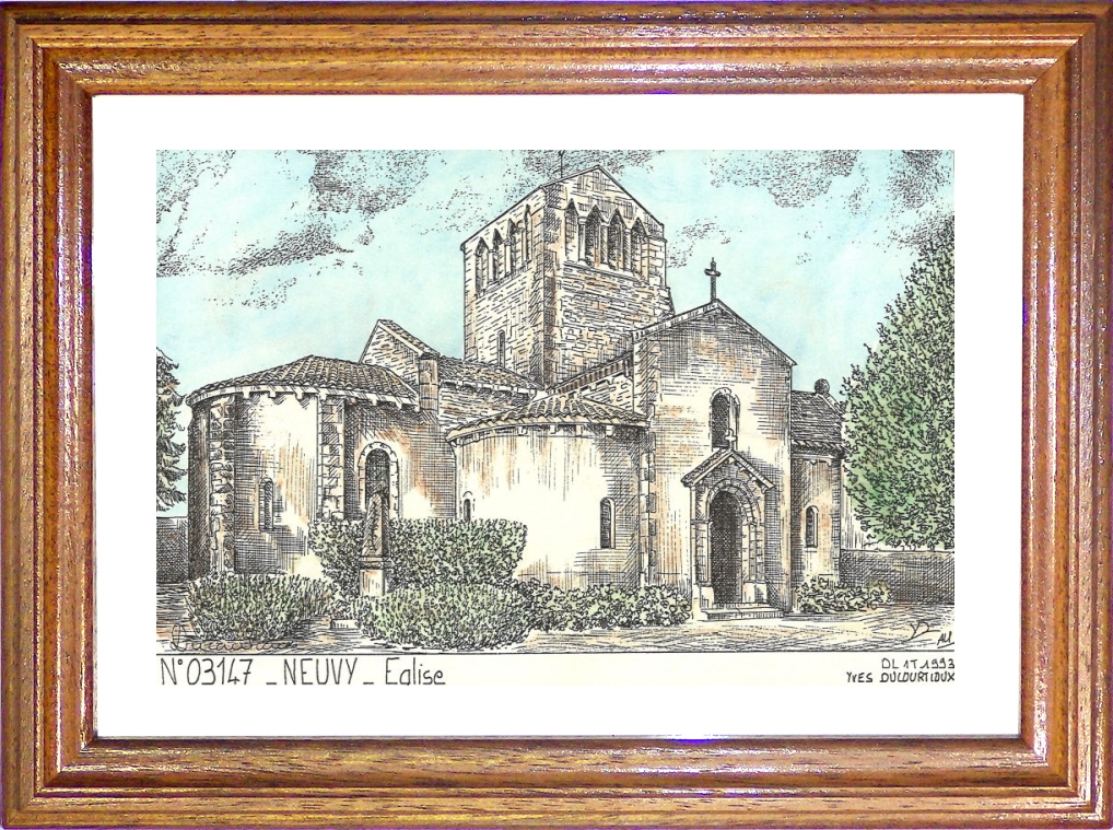 N 03147 - NEUVY - glise