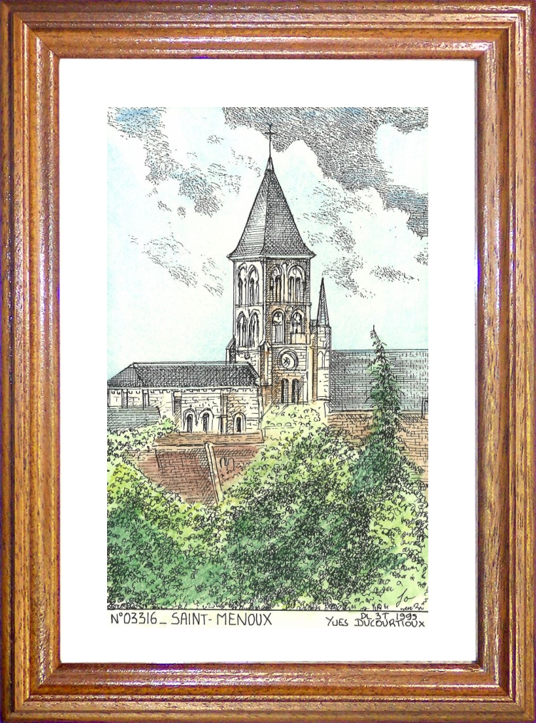 N 03316 - ST MENOUX - vue