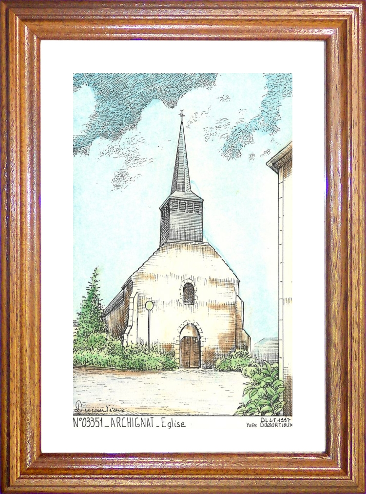 N 03351 - ARCHIGNAT - glise