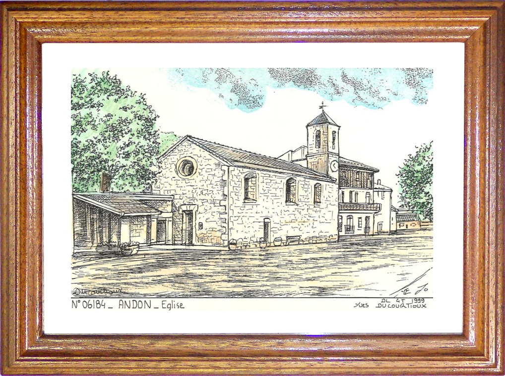 N 06184 - ANDON - glise