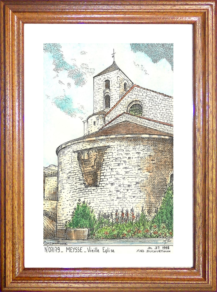 N 07179 - MEYSSE - vieille glise