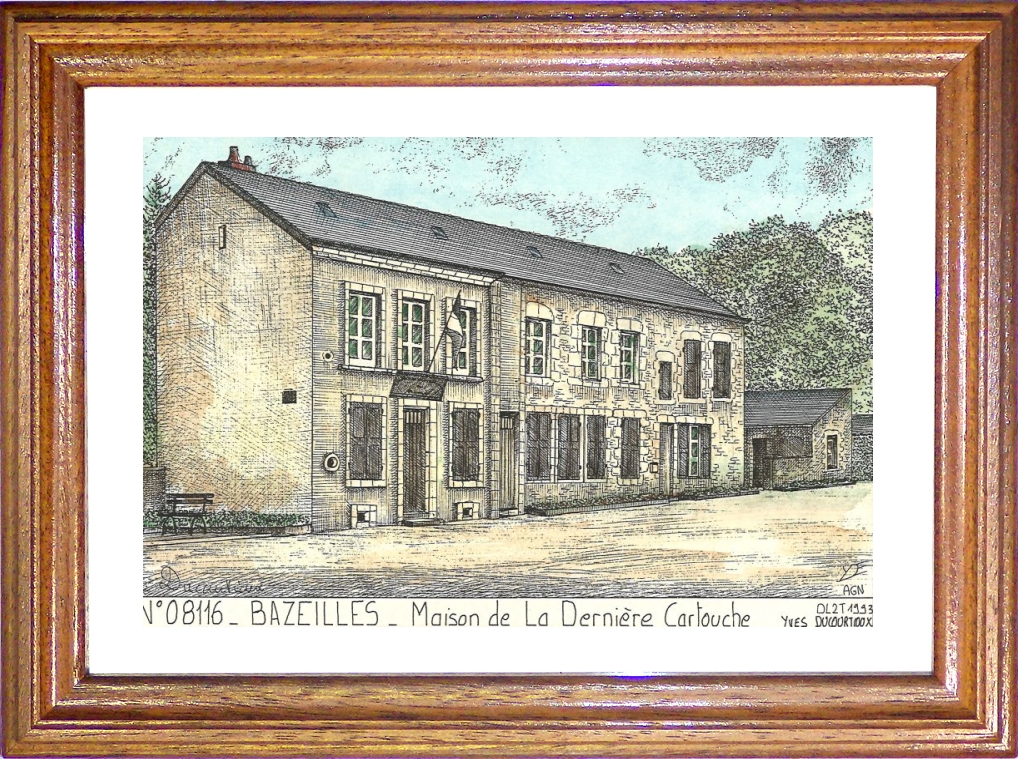 N 08116 - BAZEILLES - maison de la dernire cartouch