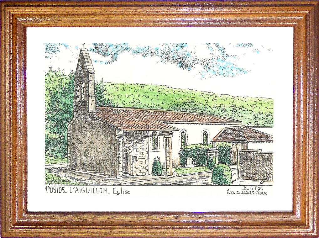 N 09105 - L AIGUILLON - glise