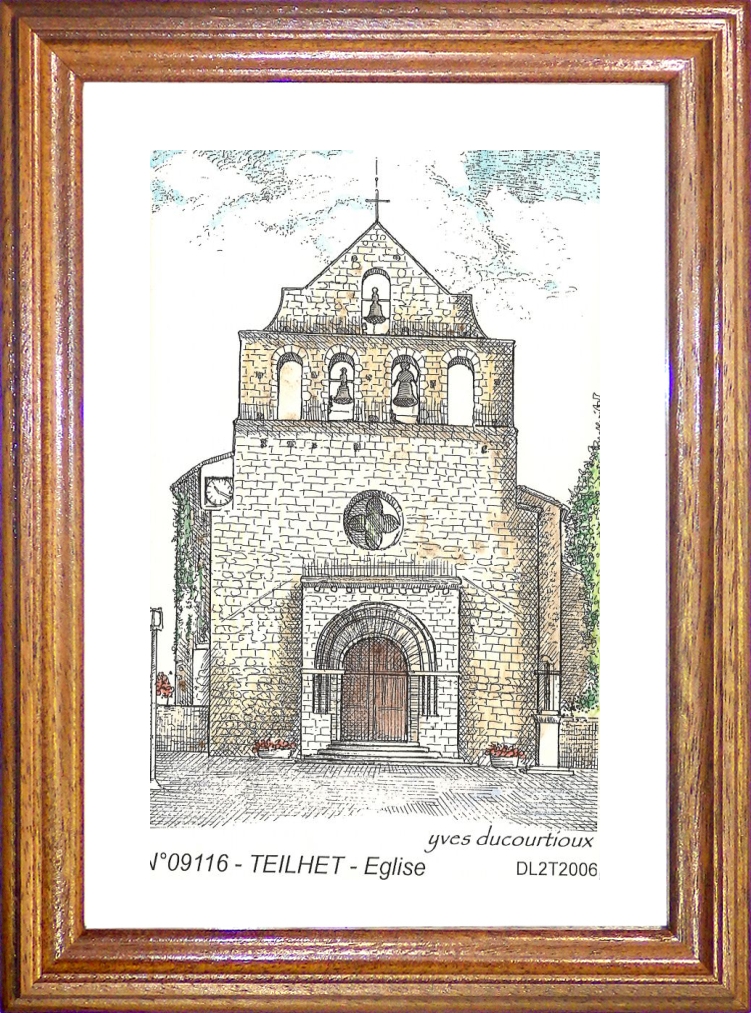 N 09116 - TEILHET - glise