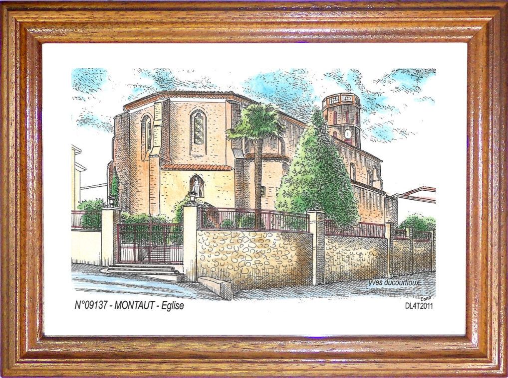 N 09137 - MONTAUT - glise