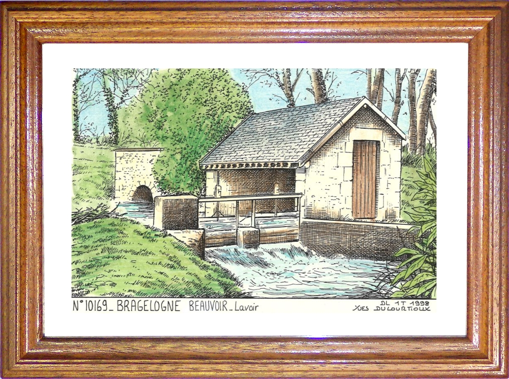 N 10169 - BRAGELOGNE BEAUVOIR - lavoir