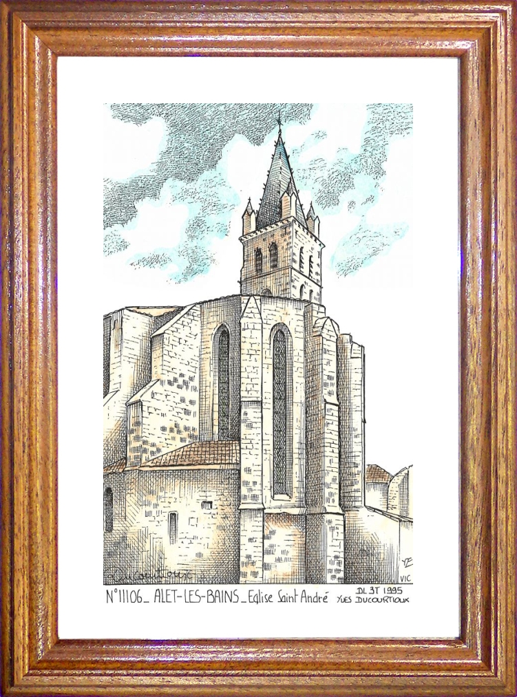 N 11106 - ALET LES BAINS - glise st andr