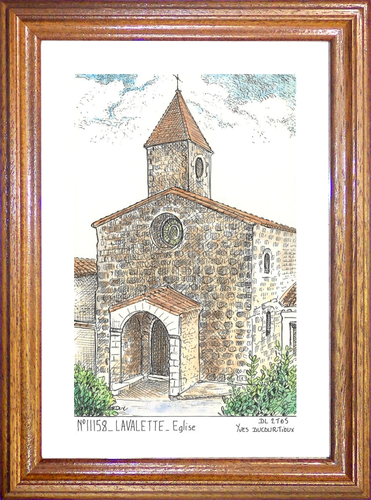 N 11158 - LAVALETTE - glise