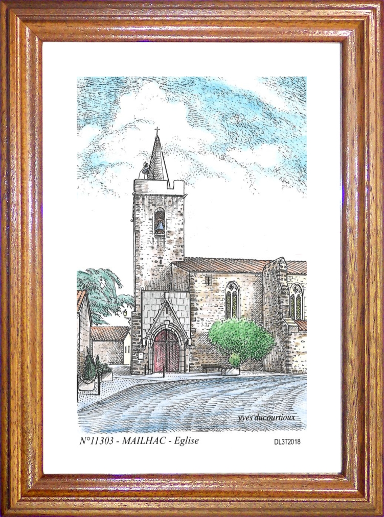 N 11303 - MAILHAC - glise