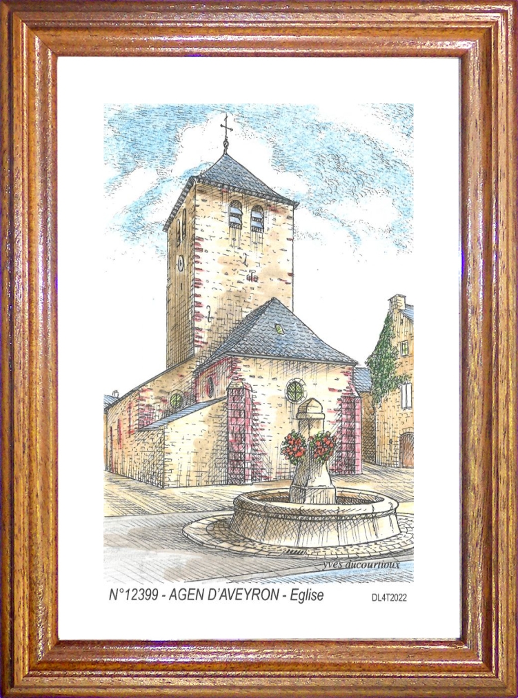 N 12399 - AGEN D AVEYRON - glise