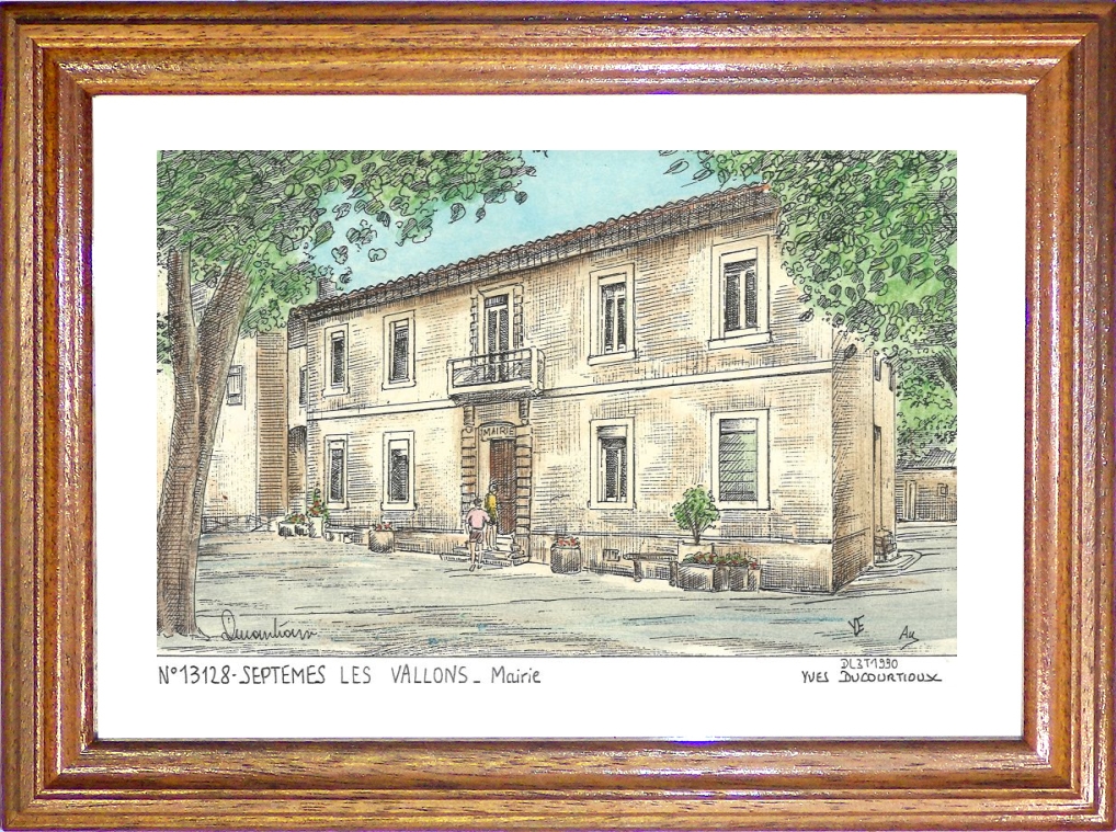 N 13128 - SEPTEMES LES VALLONS - mairie