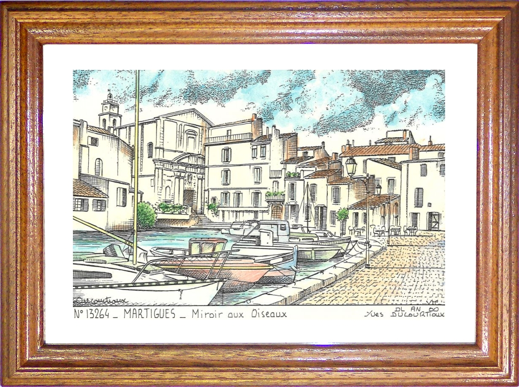 N 13264 - MARTIGUES - miroirs aux oiseaux