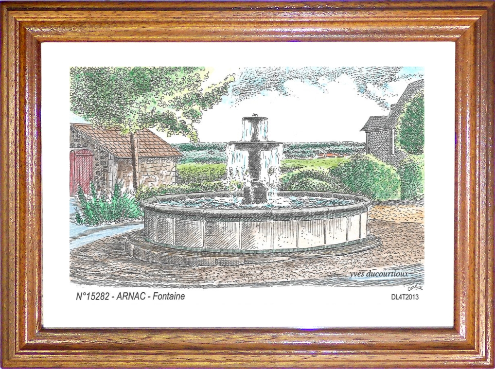 N 15282 - ARNAC - fontaine