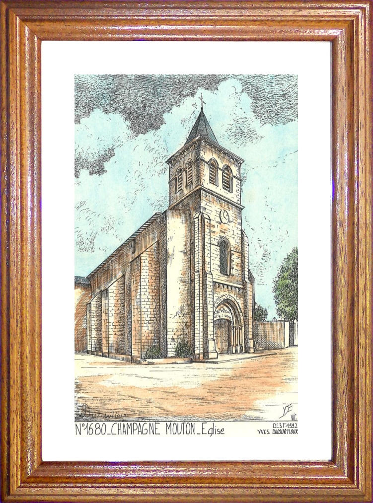 N 16080 - CHAMPAGNE MOUTON - glise