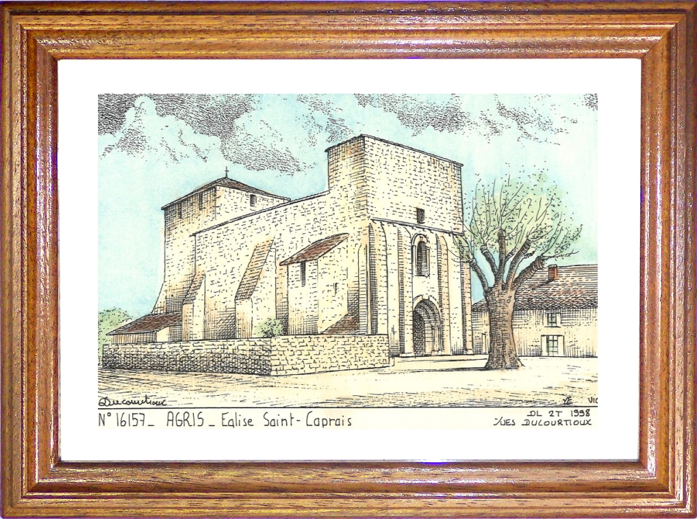 N 16157 - AGRIS - glise st caprais