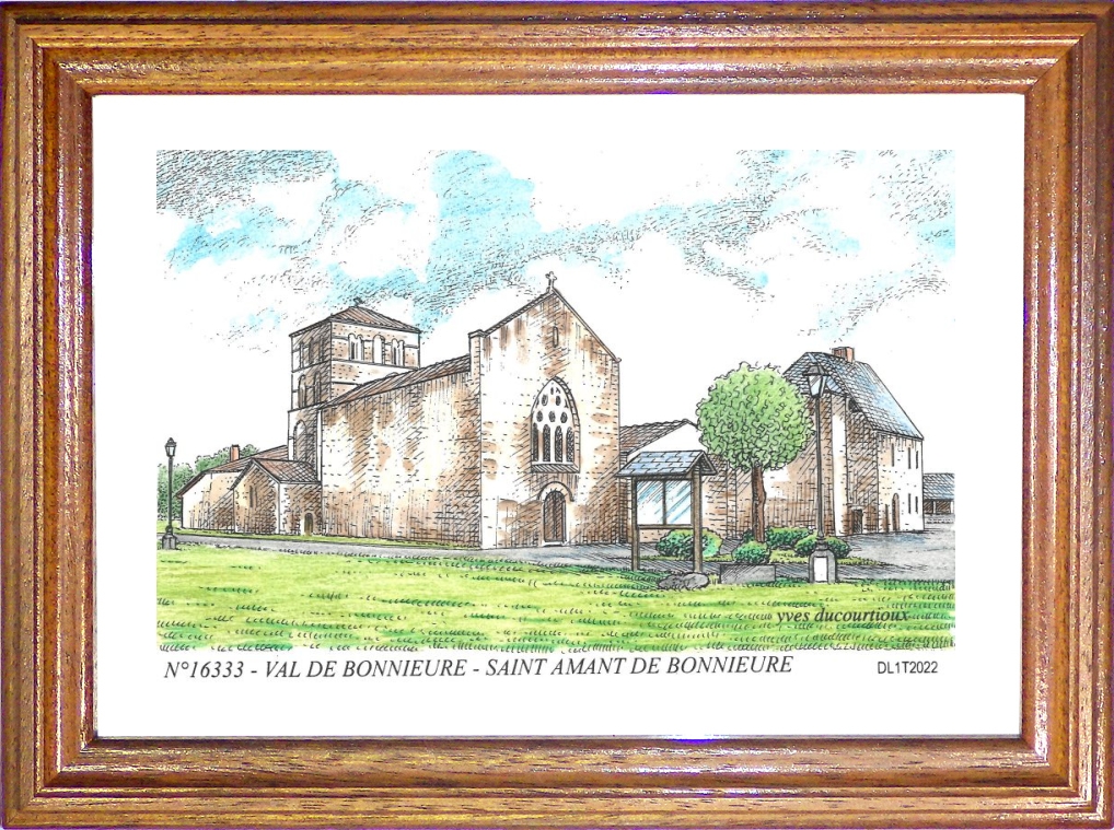 N 16333 - ST AMANT DE BONNIEURE - glise