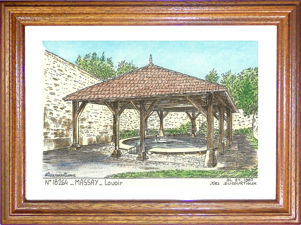 N 18264 - MASSAY - lavoir