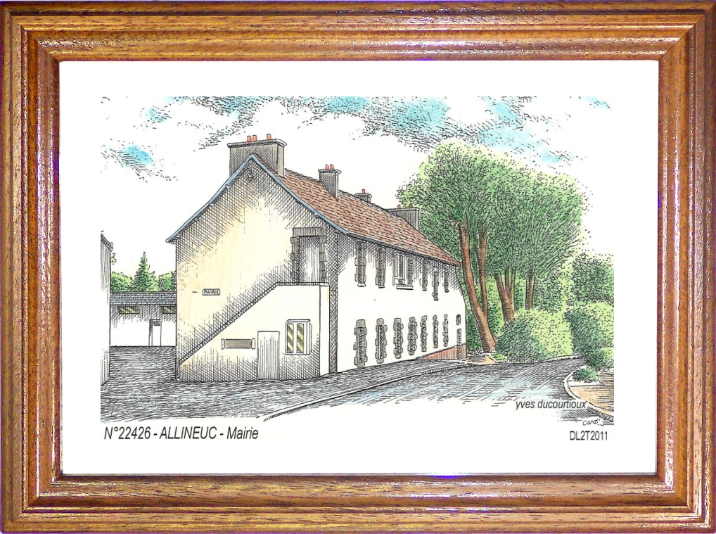 N 22426 - ALLINEUC - mairie