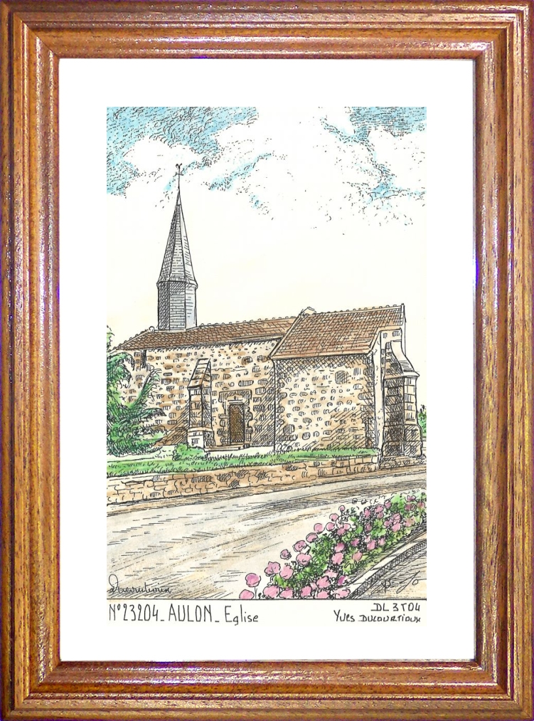 N 23204 - AULON - glise