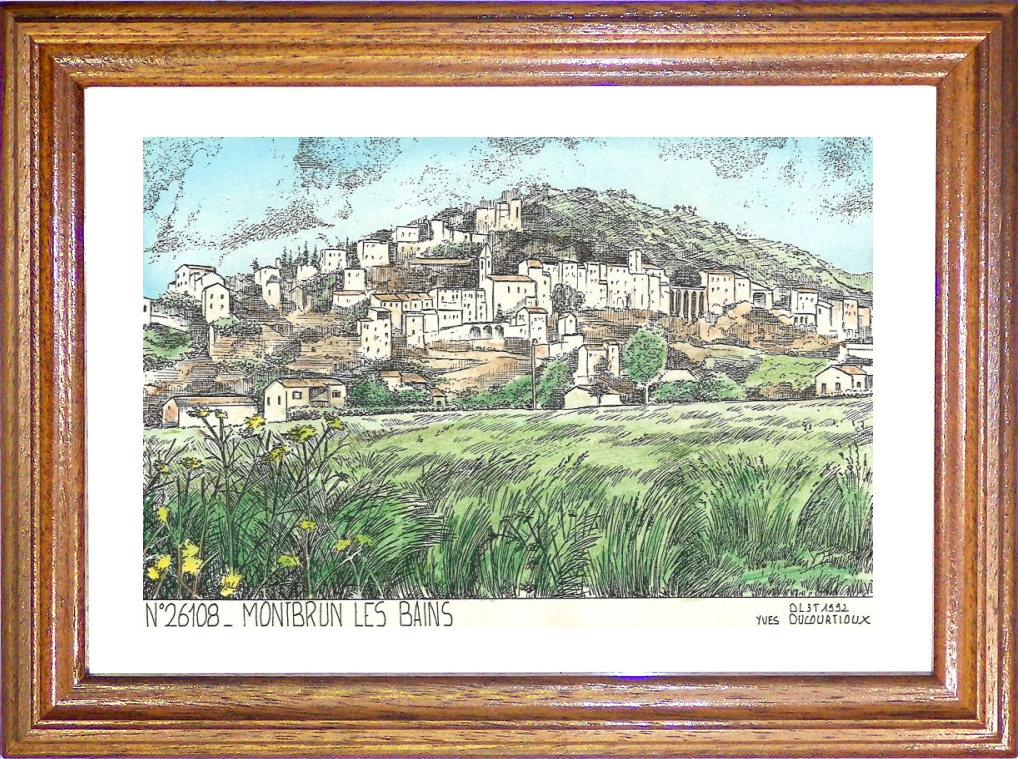 N 26108 - MONTBRUN LES BAINS - vue