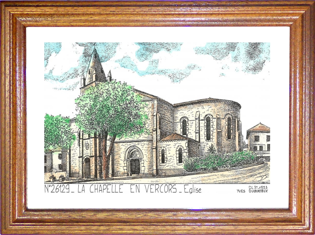 N 26129 - LA CHAPELLE EN VERCORS - glise