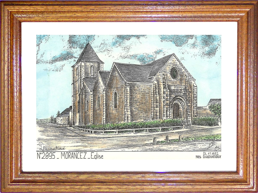 N 28095 - MORANCEZ - glise