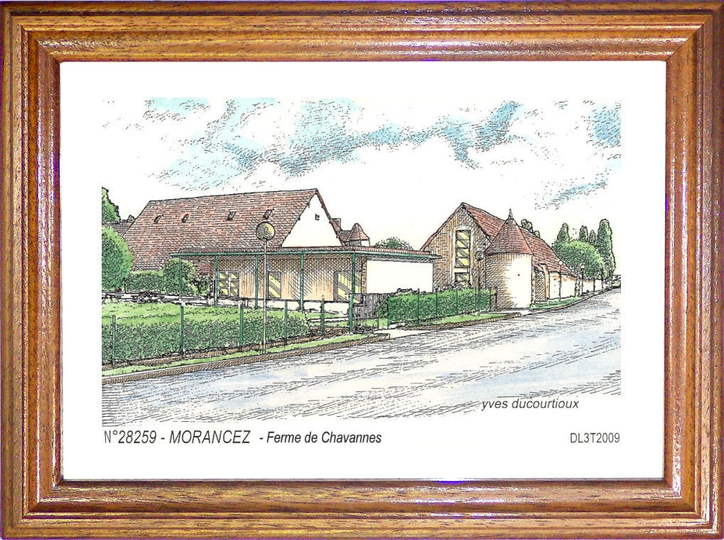 N 28259 - MORANCEZ - ferme de chavannes