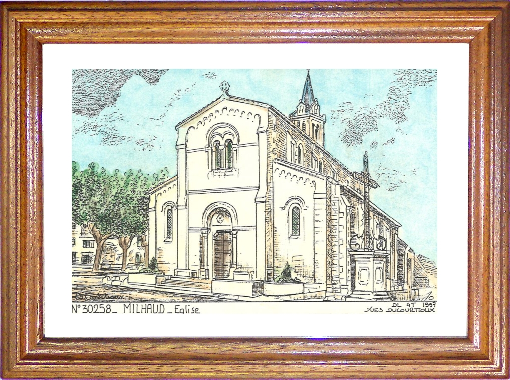 N 30258 - MILHAUD - glise