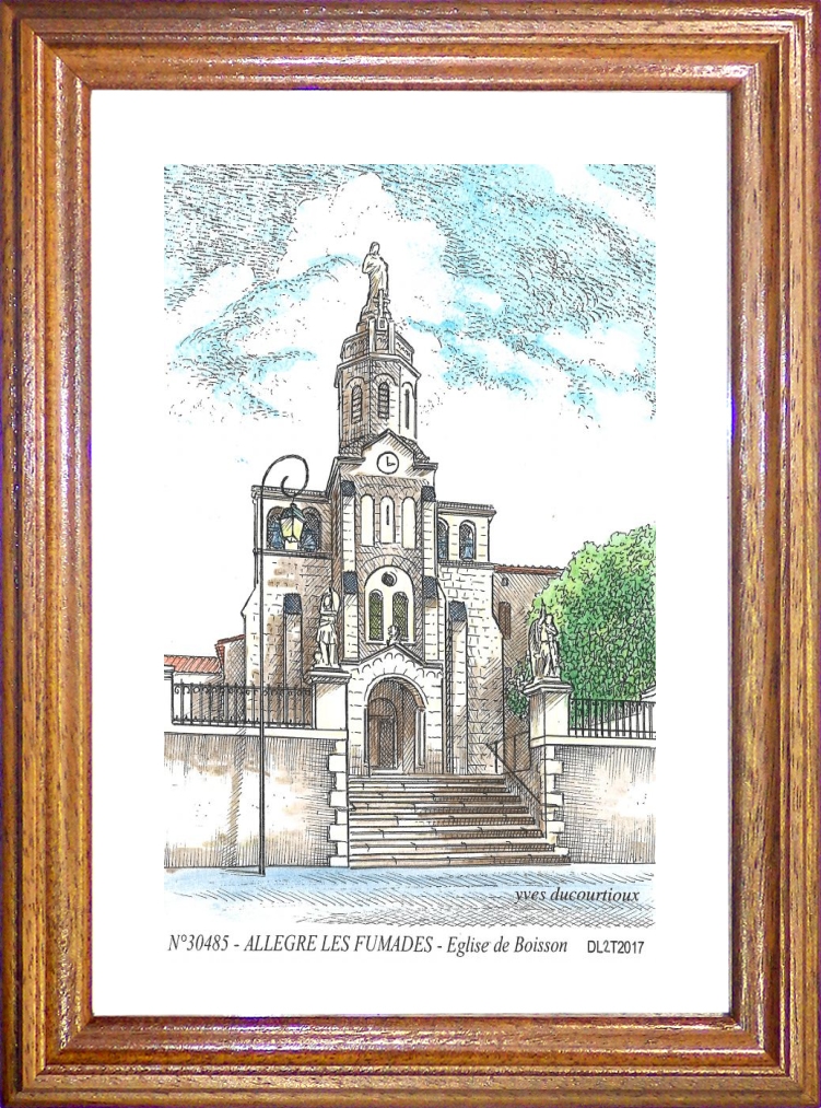 N 30485 - ALLEGRE LES FUMADES - glise de boisson