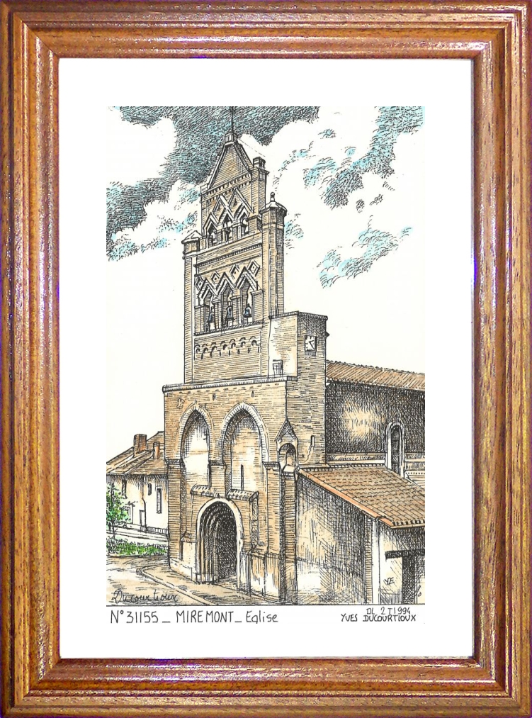 N 31155 - MIREMONT - glise