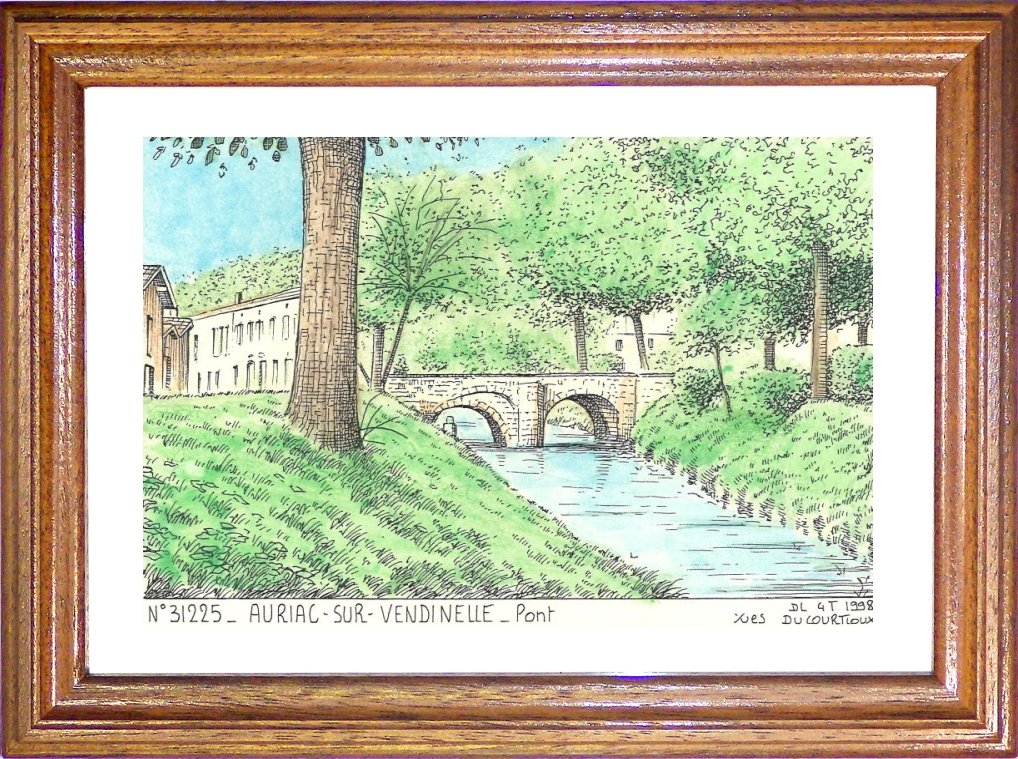 N 31225 - AURIAC SUR VENDINELLE - pont