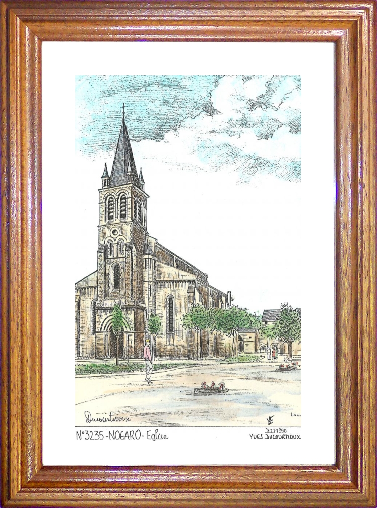 N 32035 - NOGARO - glise