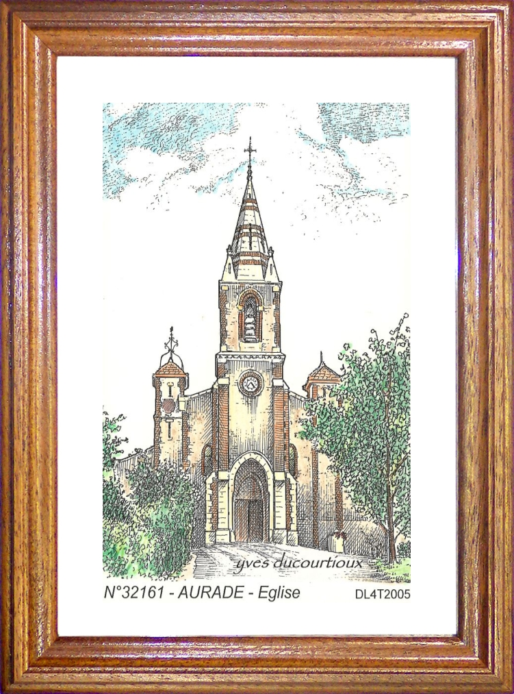 N 32161 - AURADE - glise