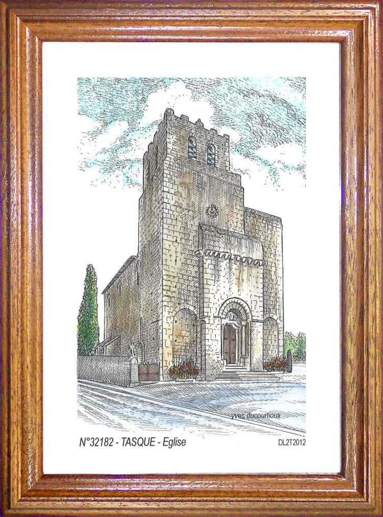 N 32182 - TASQUE - glise