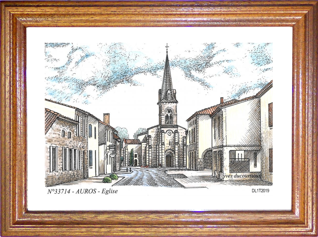 N 33714 - AUROS - glise