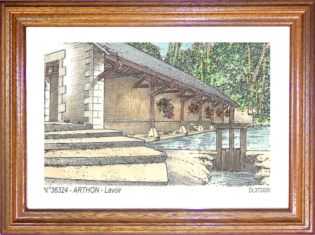 N 36324 - ARTHON - lavoir