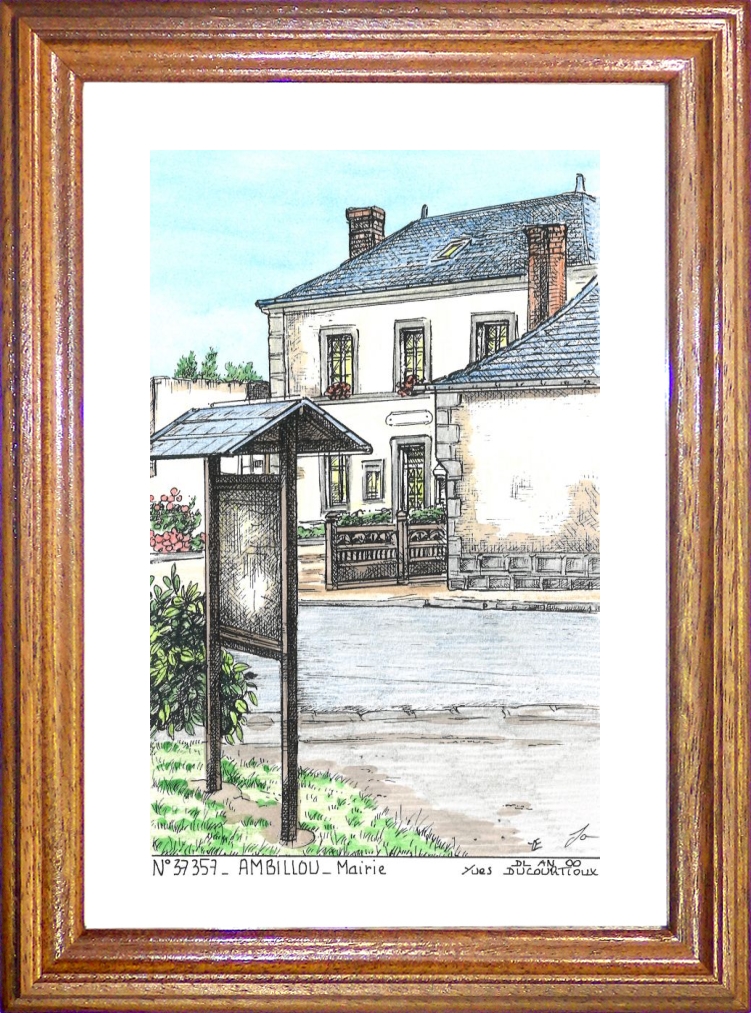 N 37357 - AMBILLOU - mairie